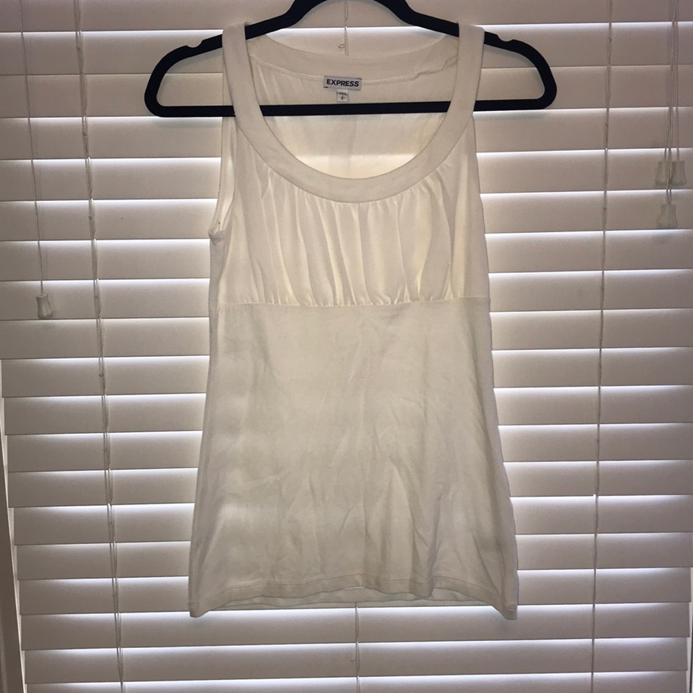 white/creme Express tank